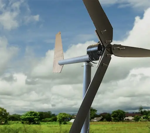 DIY Wind Turbine From Salvaged Motors